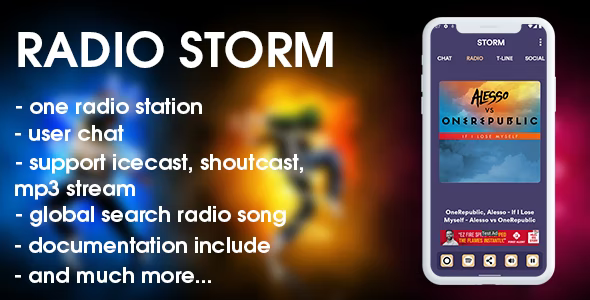 Radio Storm – Android radio utility with extra extra capabilities