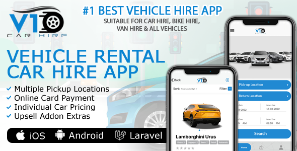 #1 Most attention-grabbing Automobile Rent Van Rental Bike Electrical Scooter Caravan Motorhome Truck Hiring Renting Booking App