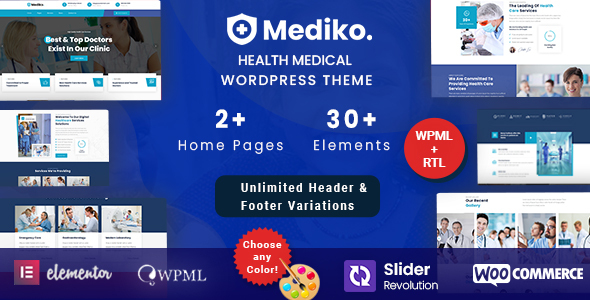 Mediko – Effectively being Scientific WordPress Theme