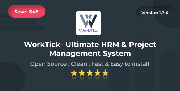 WorkTick – Final HRM & Project Administration