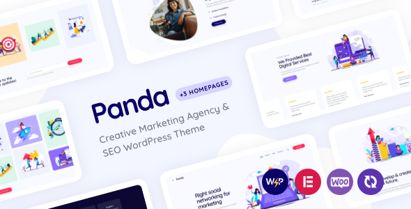 Panda – Ingenious Advertising and marketing Company & search engine marketing WordPress Theme