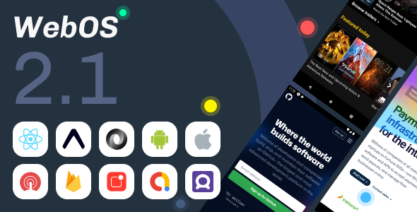 WebOS | Configurable React Native Inferior-Platform WebView App Template