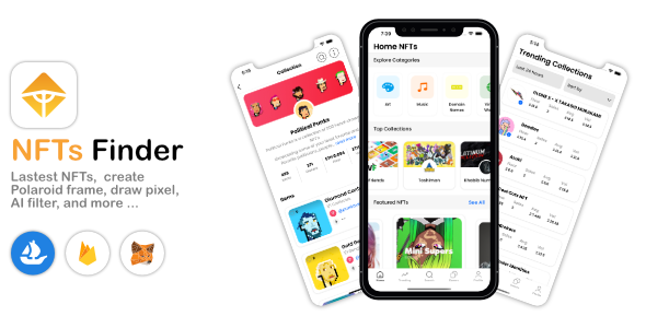 NFTs Finder – iOS Swift (OpenSea NFT Market)