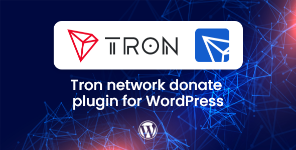 TronPay Donate – Tron network donate plugin for WordPress