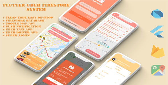 Flutter 2.10 (Null Security ) + FlutterFire Multi Restaurant Machine /Buyer ,Manager ,Transport Boy/