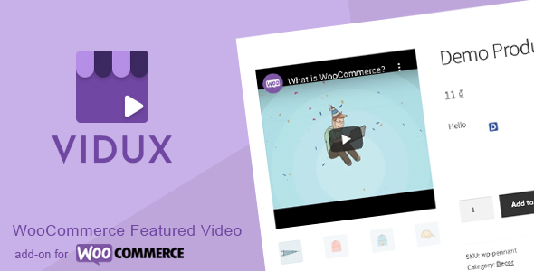 VIDUX – WooCommerce Featured Video