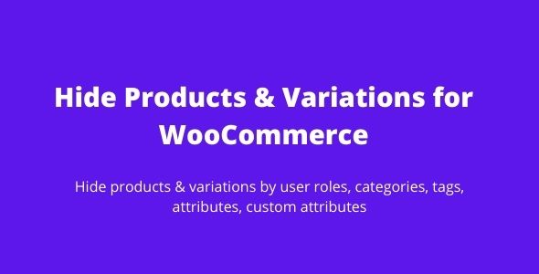 Disguise Products & Diversifications for WooCommerce