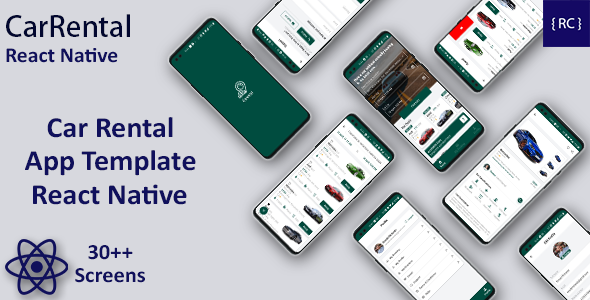 Automobile Condo App Template in React Native | CarRental