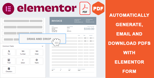 Elementor Get PDF Customizer (Get Widget)