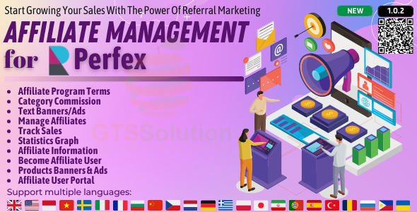 Affiliate Administration module for Perfex CRM