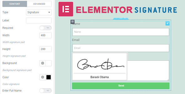 Elementor Have Signature (Have Widget)