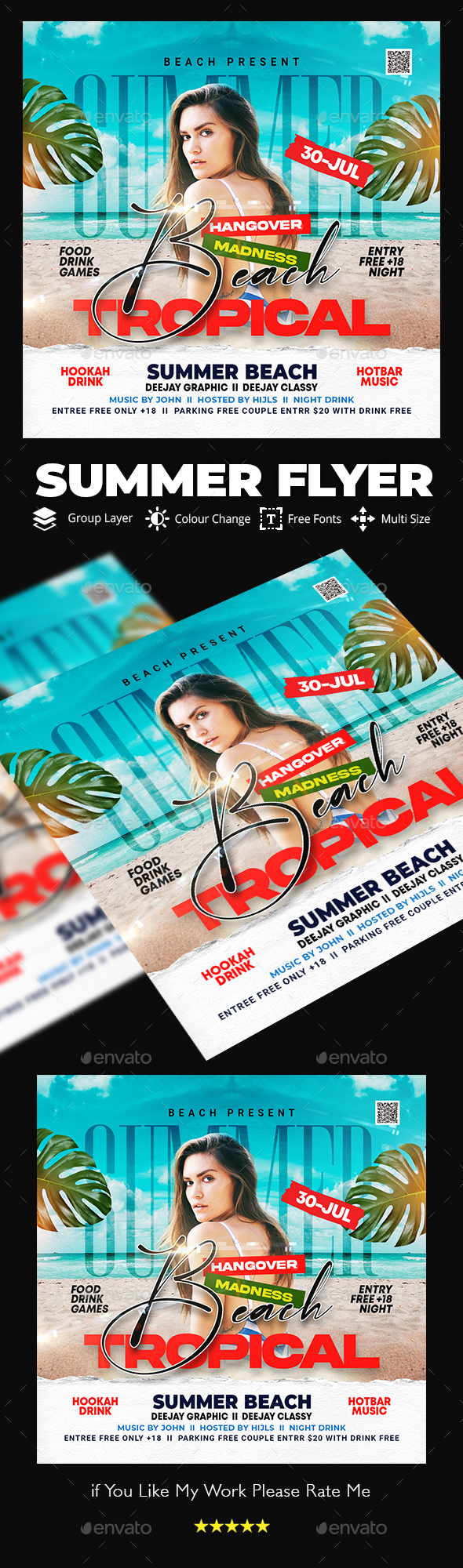 Summer season Flyer