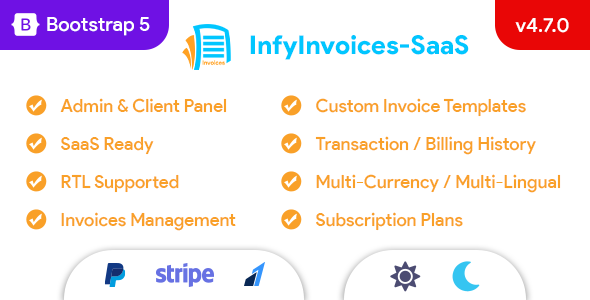 Invoice SaaS Administration Machine – Invoices SaaS / Billing Administration / Laravel Invoice Administration