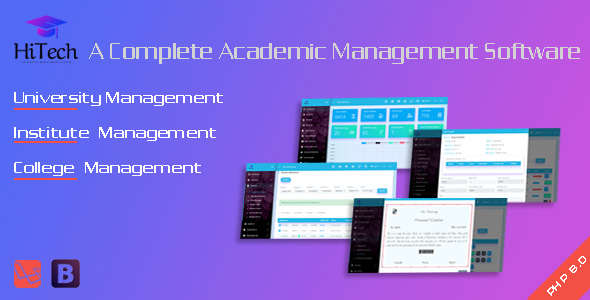 HiTech – College Management Machine, Institute And College