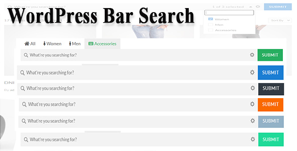 WordPress Bar Search