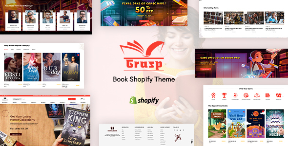 Select – E book Retailer Shopify Theme