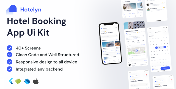 Hotelyn | Flutter Resort Booking App Ui Kit