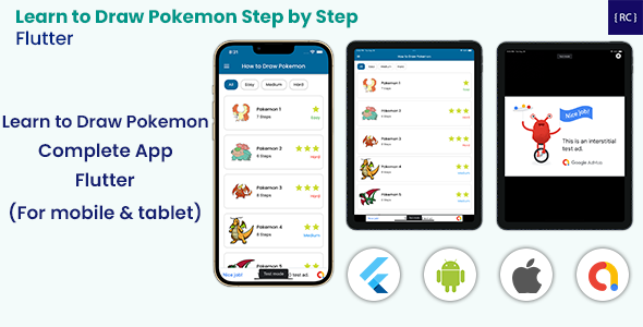 Be taught to Plot Pokemon Step by Step Total App in Flutter for Cell & Tablet