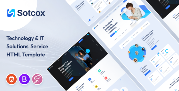 Sotcox – Expertise & IT Solutions Service HTML Template