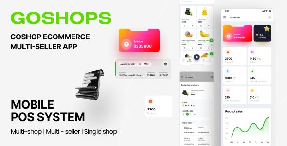 E-commerce Vendor mobile application (Goshops)