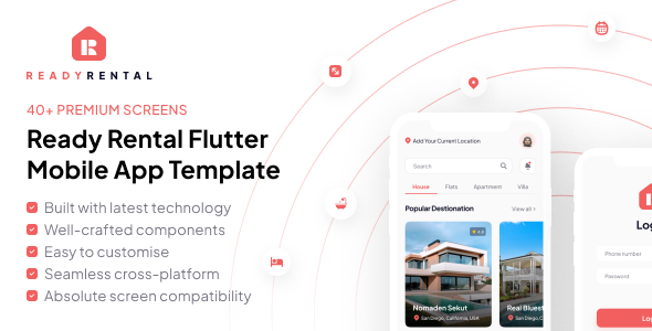 Ready Condo – Condo Properties Mobile App Flutter Template