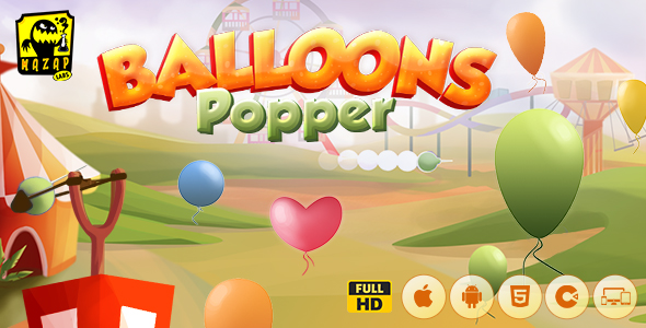 Balloons Popper – Fun Popping Recreation (Compose)