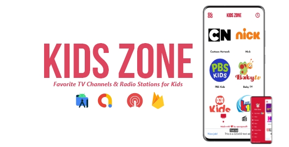 Younger folks Zone – Current TV Channels & Radio Stations for Younger folks | ADMOB, FIREBASE, ONESIGNAL