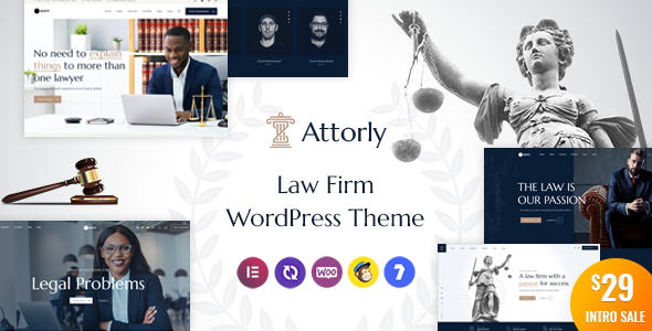 Attorly – Rules Firm WordPress Theme