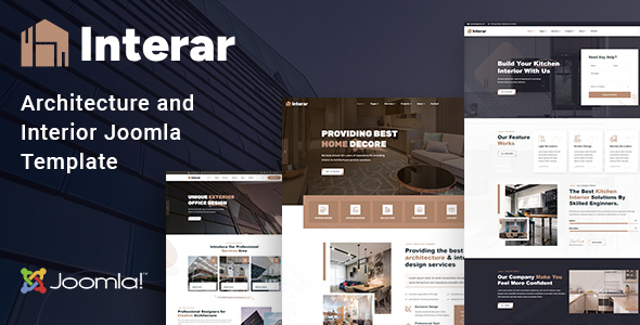 Interar – Interior & Structure Joomla 4 Template