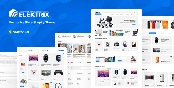 Elektrix – Electronics Retailer Shopify Theme