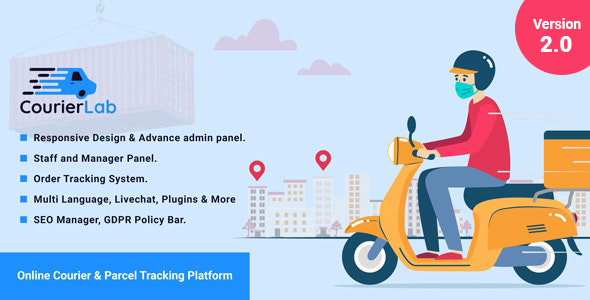 CourierLab – Online Courier And Parcel Tracking Platform