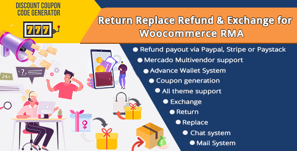 Return Replace Refund & Exchange for WooCommerce RMA