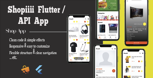 Flutter Shop App