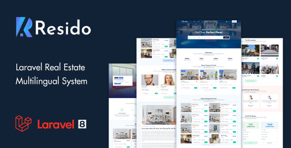 Resido – Laravel Real Estate Multilingual System