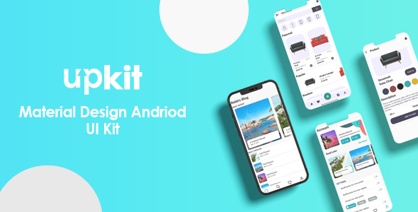 UpKit – Material design android UI kit