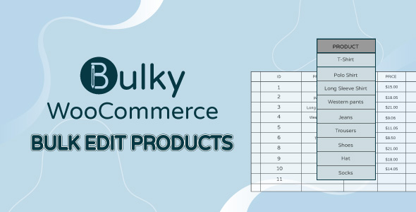 Bulky – WooCommerce Bulk Edit Products, Orders, Coupons