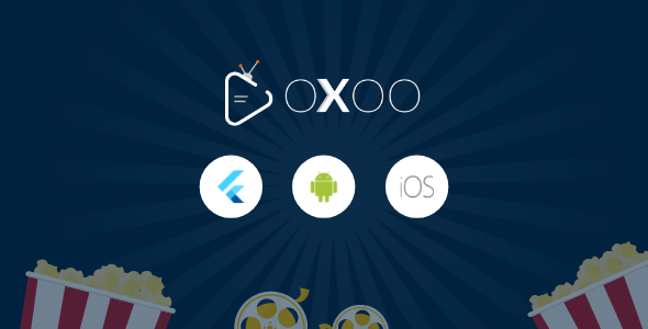 OXOO – Flutter Live TV & Movie Portal App for iOS And Android