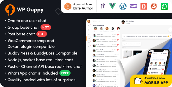 WP Guppy – A live chat plugin for WordPress