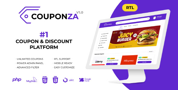 Couponza- Final Coupons & Reductions Platform