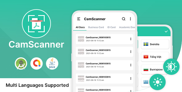 Cam Scanner – Android App with Admob Ads