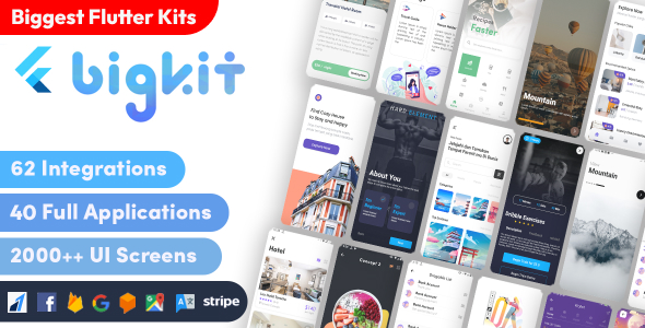 Flutter Edifying Pro Kit – Flutter UI KIT in Flutter ui equipment Flutter