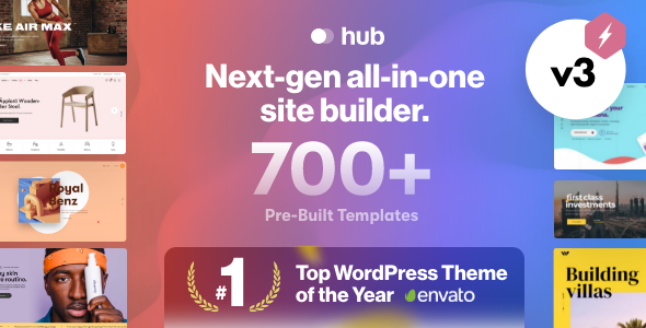 Hub – Responsive Multi-Cause WordPress Theme