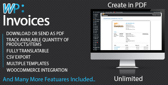WP Invoices – PDF Digital invoicing system