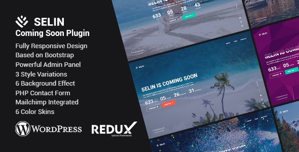 Selin – Ingenious Coming Soon WordPress Plugin