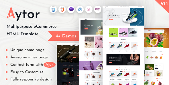 Aytor – Multipurpose eCommerce HTML Template