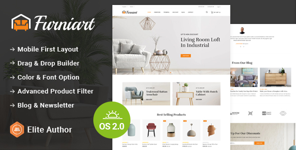 Furniart – Interior Furniture Retailer Shopify 2.0 Responsive Theme