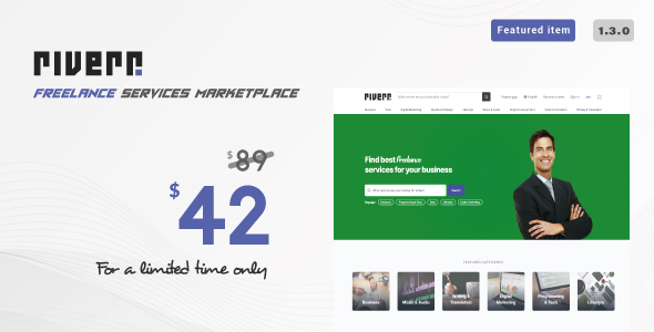 Riverr – Freelance Services Market
