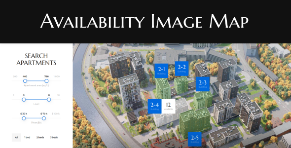 Availability Image Scheme Widget for WebSite (SAAS)