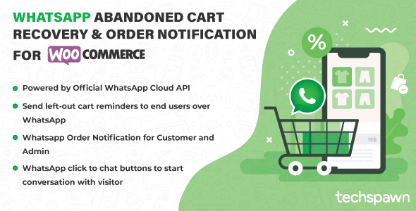 Whatsapp Deserted Cart Restoration & Expose Notifications for WooCommerce