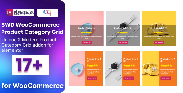 WooCommerce Product Class Grid Addon For Elementor